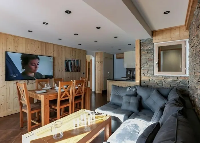 Val Thorens: Superbe 8 Pers, Proche Pistes Et Commerces - Fr-1-637-31 Lejlighed *